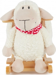 bieco schommelend schaap met veiligheidstoel