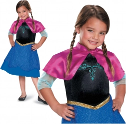 Kinderkostuum Disney Frozen Anna voor meisjes 109–123 cm (5–6 jaar)