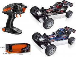 Auto op afstandsbediening met LED-verlichting en 7,4V batterij