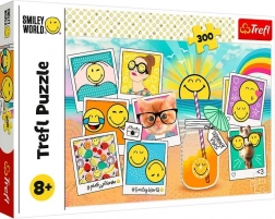 Puzzel 300 stukjes Smiley op vakantie