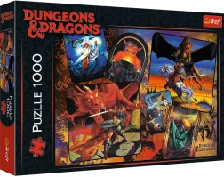 Puzzel 1000 stukjes Eerste Dungeons and Dragons Trefl