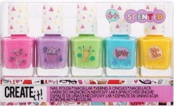 geparfumeerde set nagellakken 5 stuks – sneldrogend, langhoudend, glanzende finish