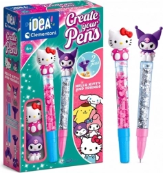 Clementoni Idea Mini fabriekje voor balpennen Hello Kitty en vrienden