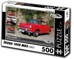 Puzzel RETRO-AUTA Škoda 1000 MBX 500 stukjes