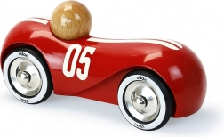 Vilac houten raceauto Streamline vintage rood