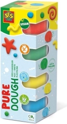 SES Pure vegan boetseerklei 4× 90 g