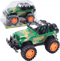 Grote militaire offroad-kinderenauto – groen