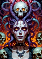 Puzzel Donkere Heks 1000 stukjes