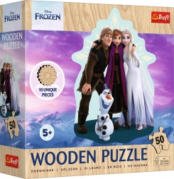 Houten puzzel Frozen – 50 stukjes