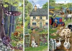 Puzzel Farma Woodland 1000 stukjes