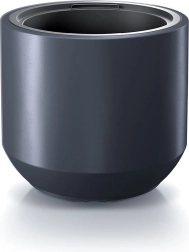Bloempot met inzet HEOS 46,9 cm – antraciet