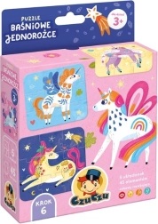 Puzzel – sprookjesachtige eenhoorns (5x9 stukjes)