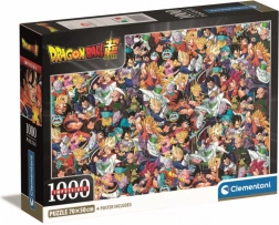 Puzzel 1000 stukjes Dragon Ball - Clementoni