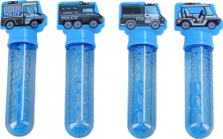 Bellenblaasstok politieauto 14 cm - 1 stuk
