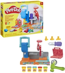 Play-Doh kleurrijke werkplaats – creatieve set met gereedschap en zaag
