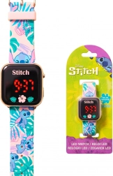 Digitale LED-horloge voor kinderen Disney Lilo & Stitch met siliconen bandje