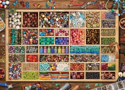 Puzzel Laura’s kralencollectie 1000 stukjes
