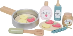 Jabadabado pannenkoeken – houten kinderspeelset om mee te spelen