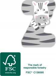 small foot houten letter Z