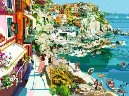 RAVENSBURGER puzzel Romantiek in Cinque Terre – 1500 stukjes