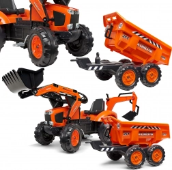 Tractor met aanhanger Kubota vanaf 3 jaar