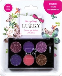 Crème oogschaduw met glitter Lukky