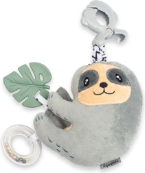 Pluchen luiaard met clip New Baby 15 cm