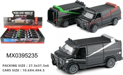 Metalen autotransporter met pull-back functie