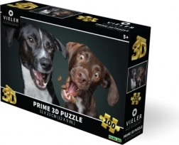 3D-puzzel honden 100 stukjes