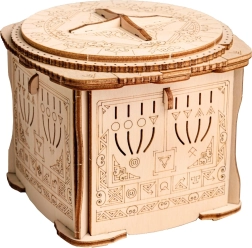 Houten puzzel Secret Lock Box van EscapeWelt