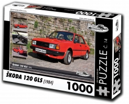 Puzzel RETRO-AUTA Škoda 120 GLS 1000 stukjes