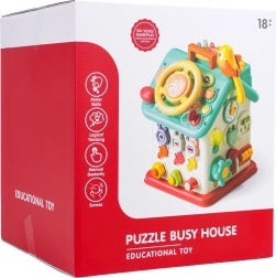 Multifunctioneel interactief huisje voor de allerkleinsten