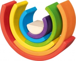 Houten puzzel Regenboog Goki