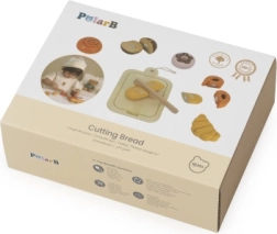 Houten snijset voor brood voor kinderen