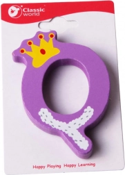 Classic World Houten Letter Q