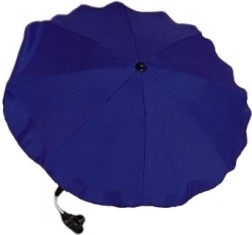Donkerblauwe parasol voor kinderwagen
