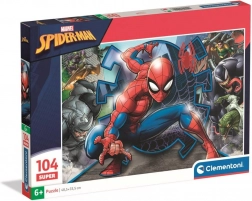 Puzzel Spiderman en zijn wereld 104 stukjes