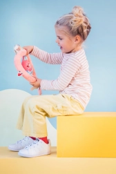 Lilliputiens stoffen stuur met hertje Stella