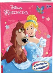 Disney prinsessen – kleurboek met stickers
