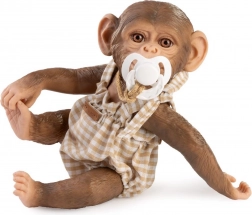 Realistische babyaap met volledig vinyllichaam 32 cm