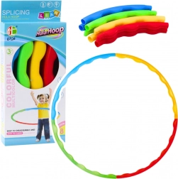 Hula hoop kleurrijk opvouwbaar 60 cm