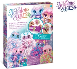 Nebulous Stars pompon knutselset Animoush – set voor het maken van hangers