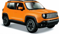 Metalen model JEEP Renegade oranje 1:24