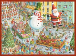 Ravensburger puzzel Kerstmis komt eraan, 500 stukjes