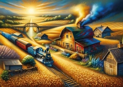 Puzzel Herfstwandeling 260 stukjes