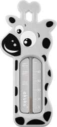 Baby badthermometer Akuku giraf grijs