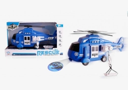 Politiehelikopter 1:16 met geluid, licht en projector