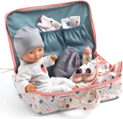 Cadeaukoffertje met pop Vanille DJECO