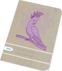 Schrift A5 20 bladen blanco gerecycled – Papírny Brno Papegaai