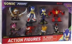 Sonic actiefiguren - 8 stuks Deluxe box